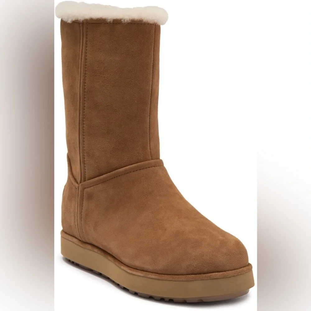 UGG Classic Short Blvd Faux Fur Lined Boot